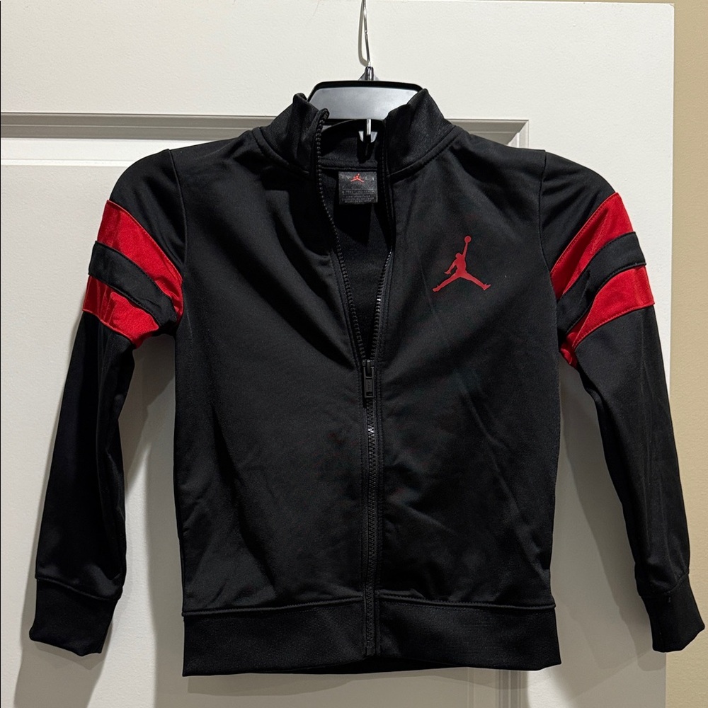 Jordan Kids Black and Red Jacket